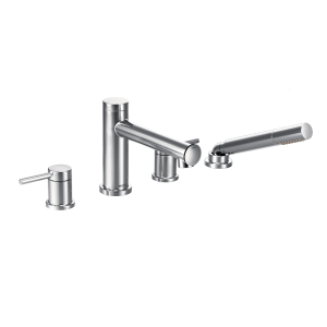 Align Two-Handle Diverter Roman Tub Faucet Including Handheld Shower
