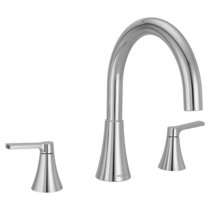 Jase Two-Handle Non Diverter Roman Tub Faucet