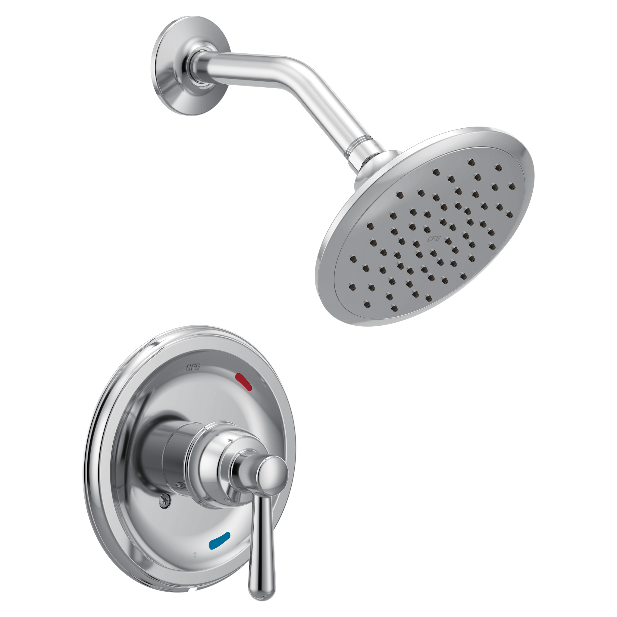 Ember Chrome cycling shower only