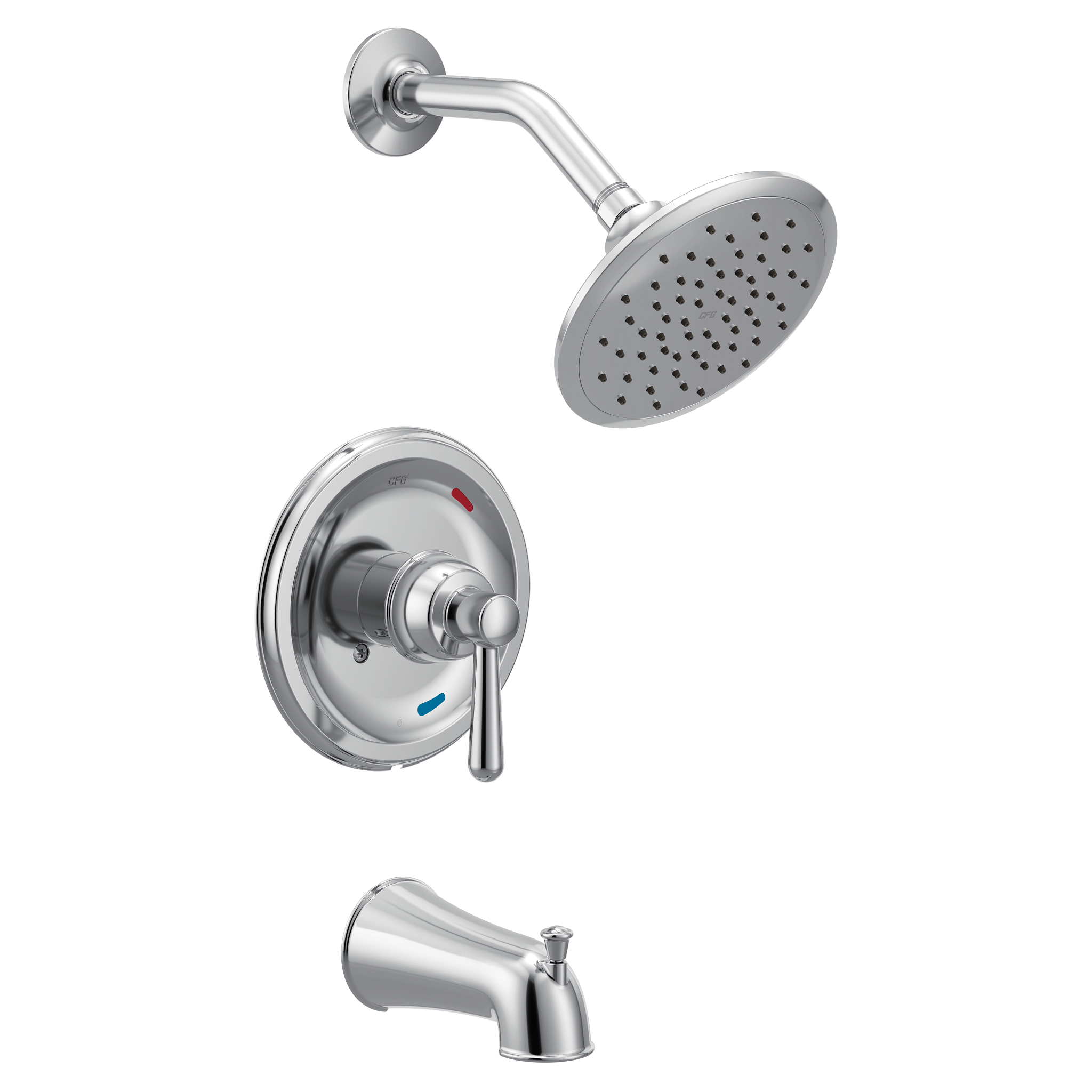 Ember Chrome cycling tub/shower