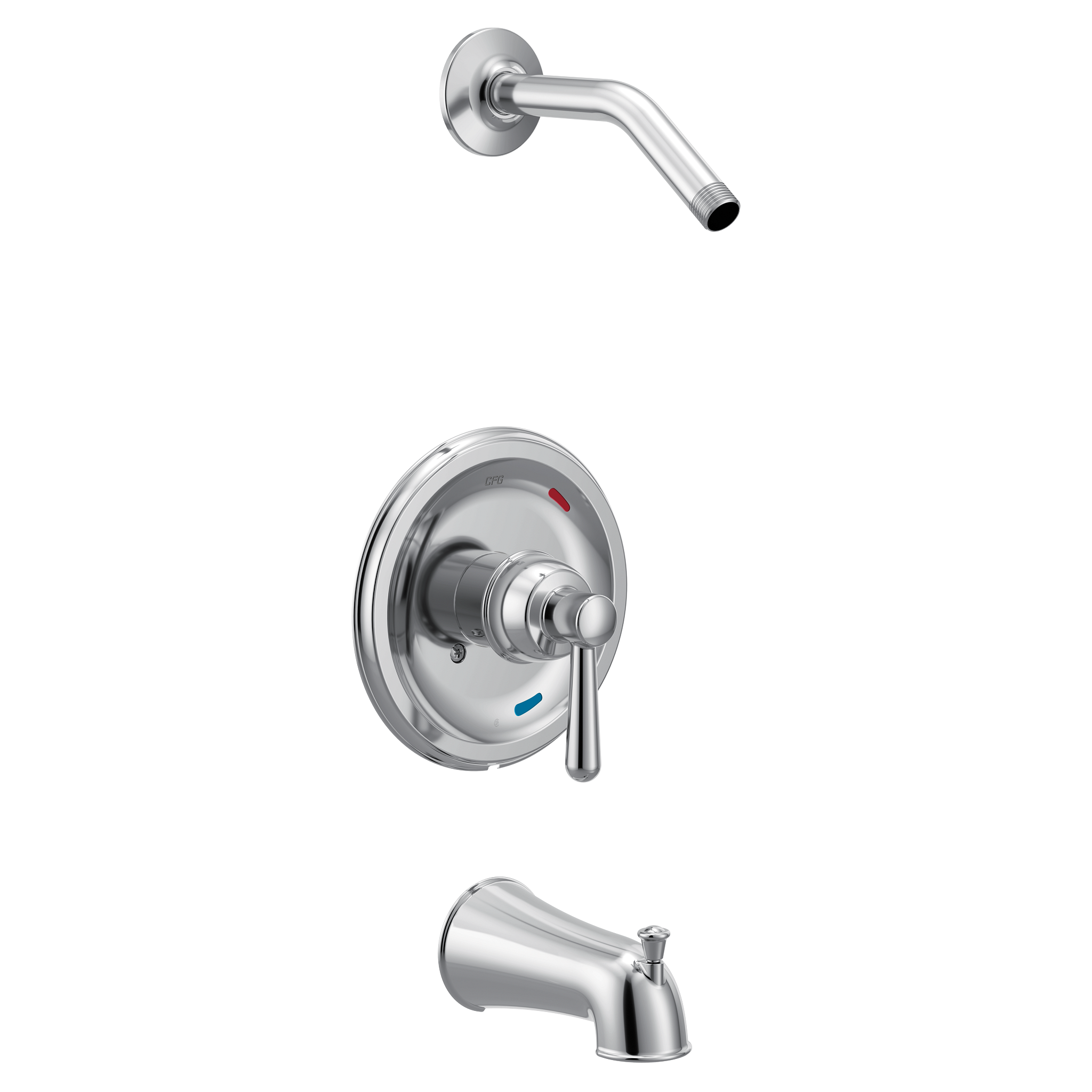 Ember Chrome cycling tub/shower