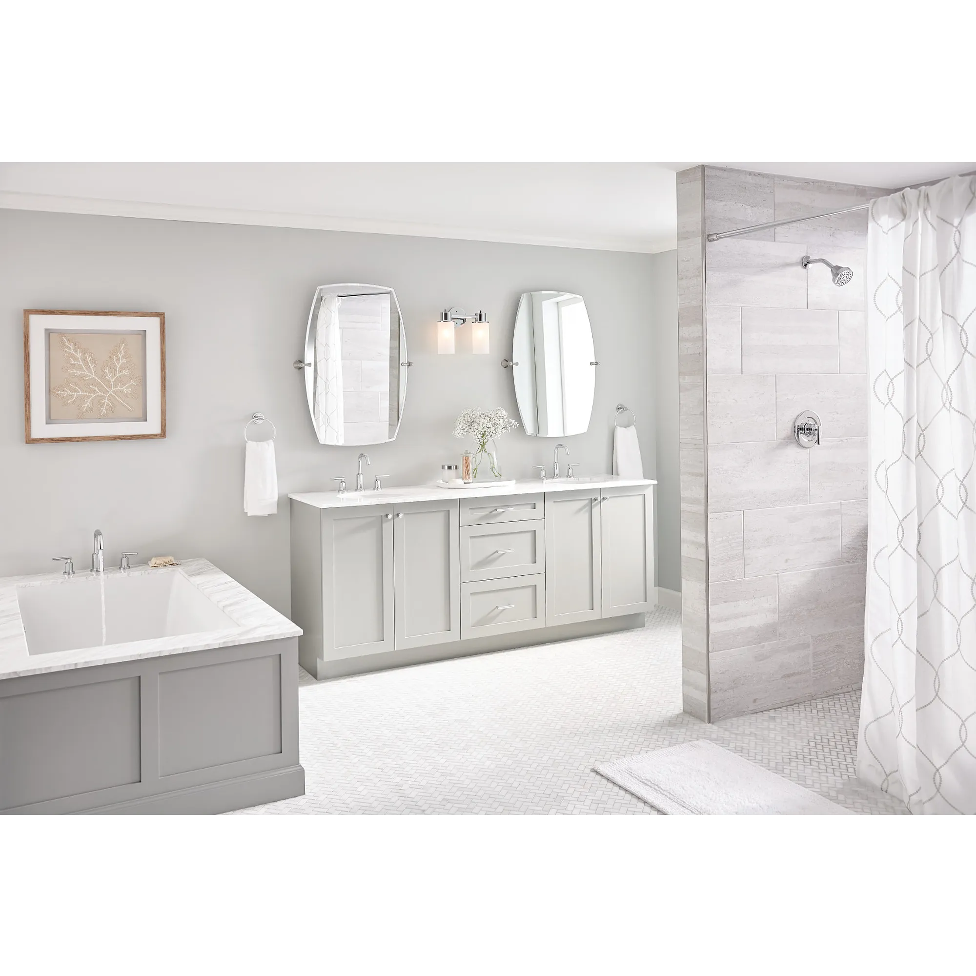 Gibson Two-Handle Non-Diverter Roman Tub Faucet - Image 7