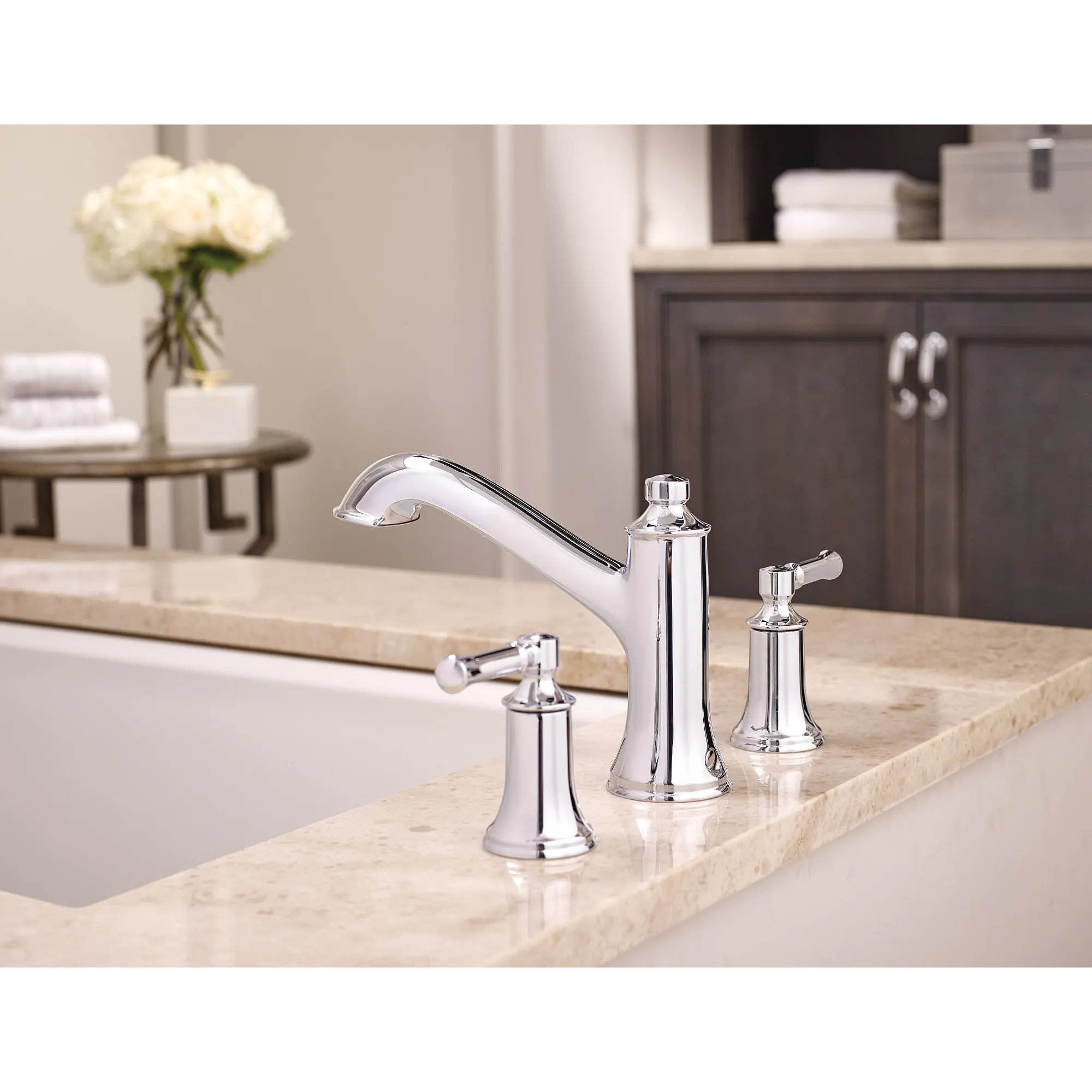 Dartmoor Two-Handle High Arc Roman Tub Faucet - Image 11
