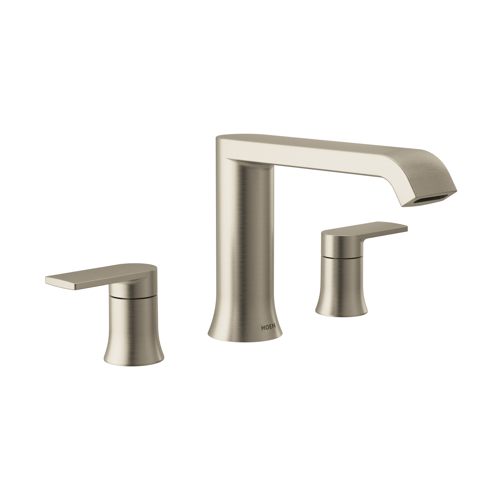 Genta LX Two-Handle Low Arc Roman Tub Faucet - Image 5