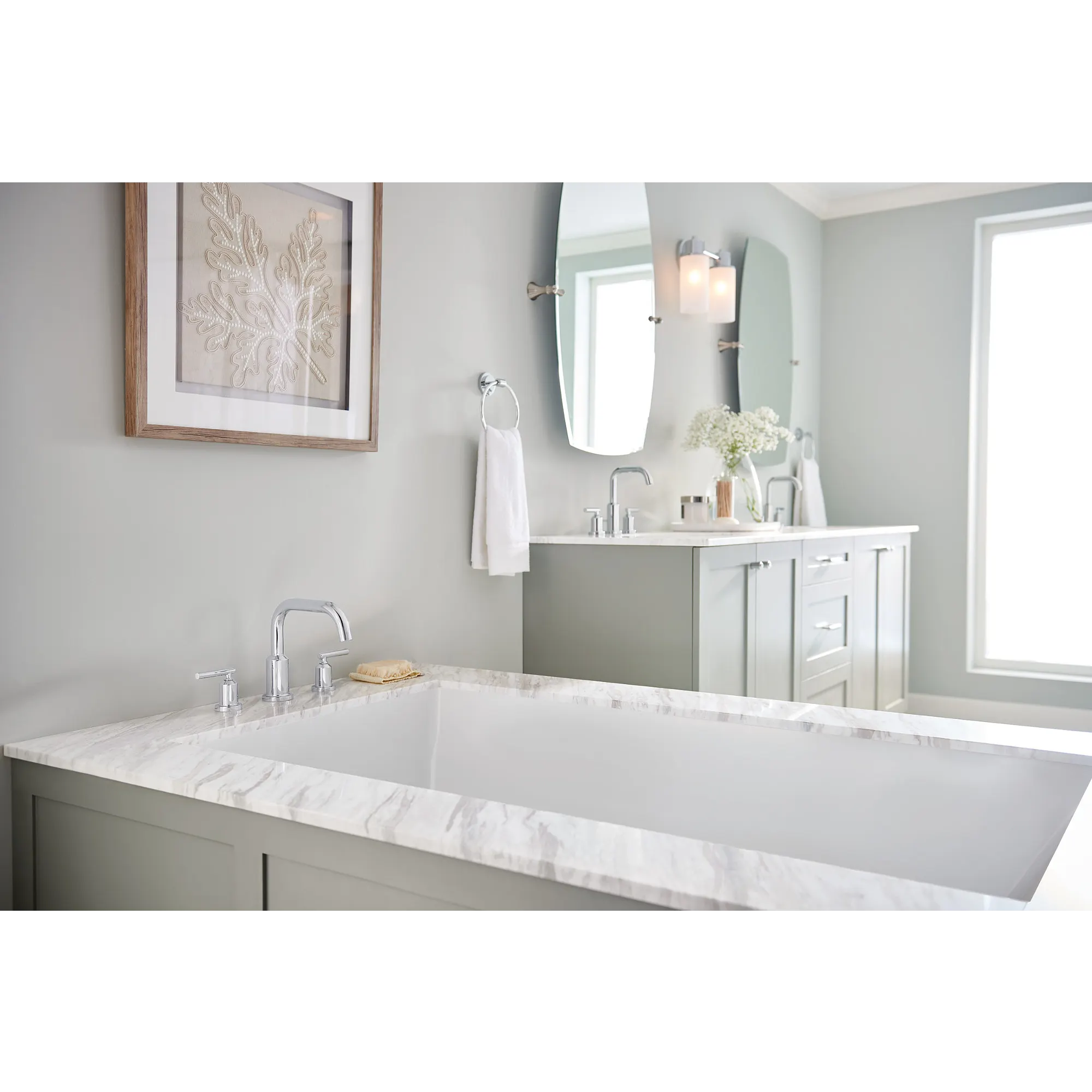 Gibson Two-Handle Non-Diverter Roman Tub Faucet - Image 6