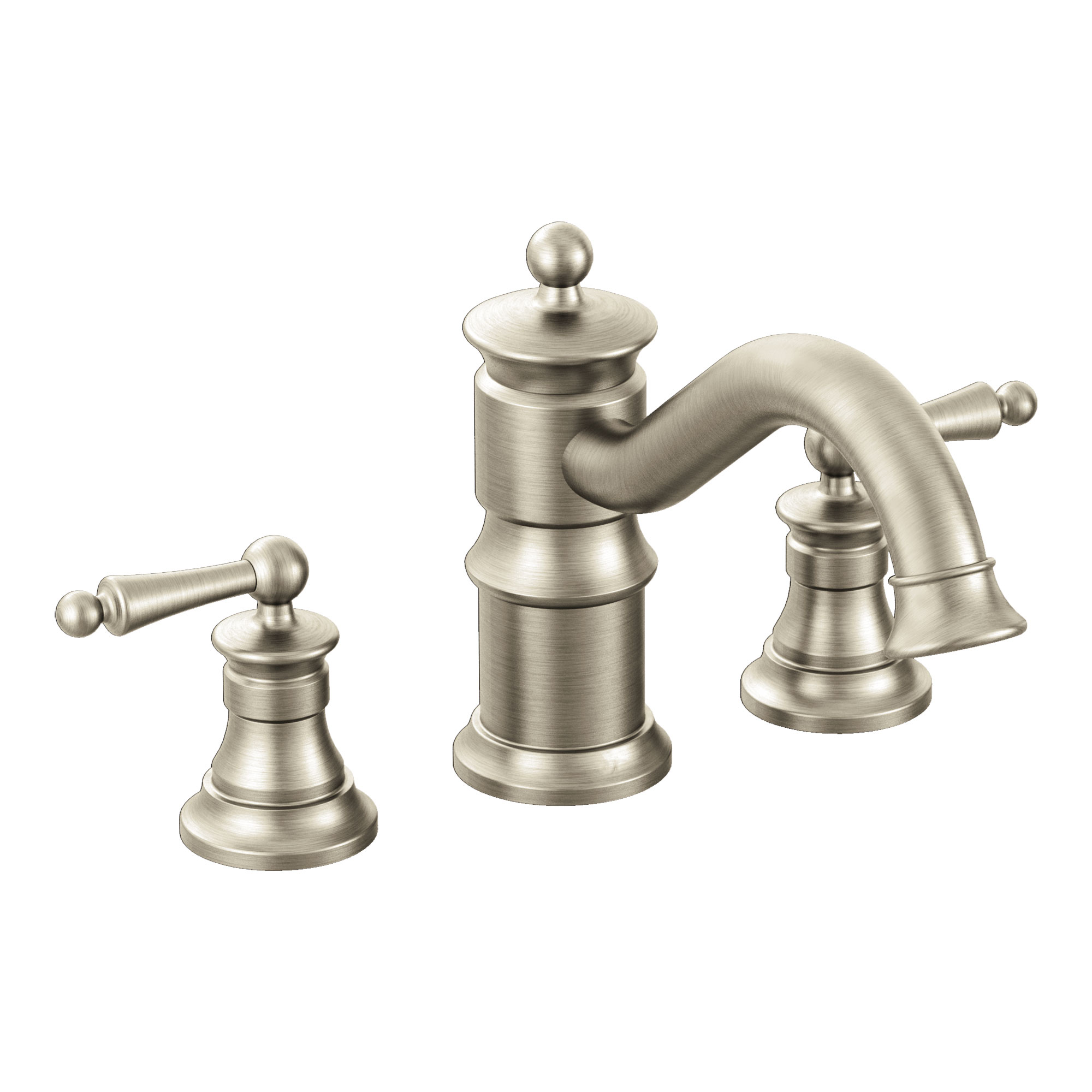 Waterhill Two-Handle High Arc Roman Tub Faucet - Image 9
