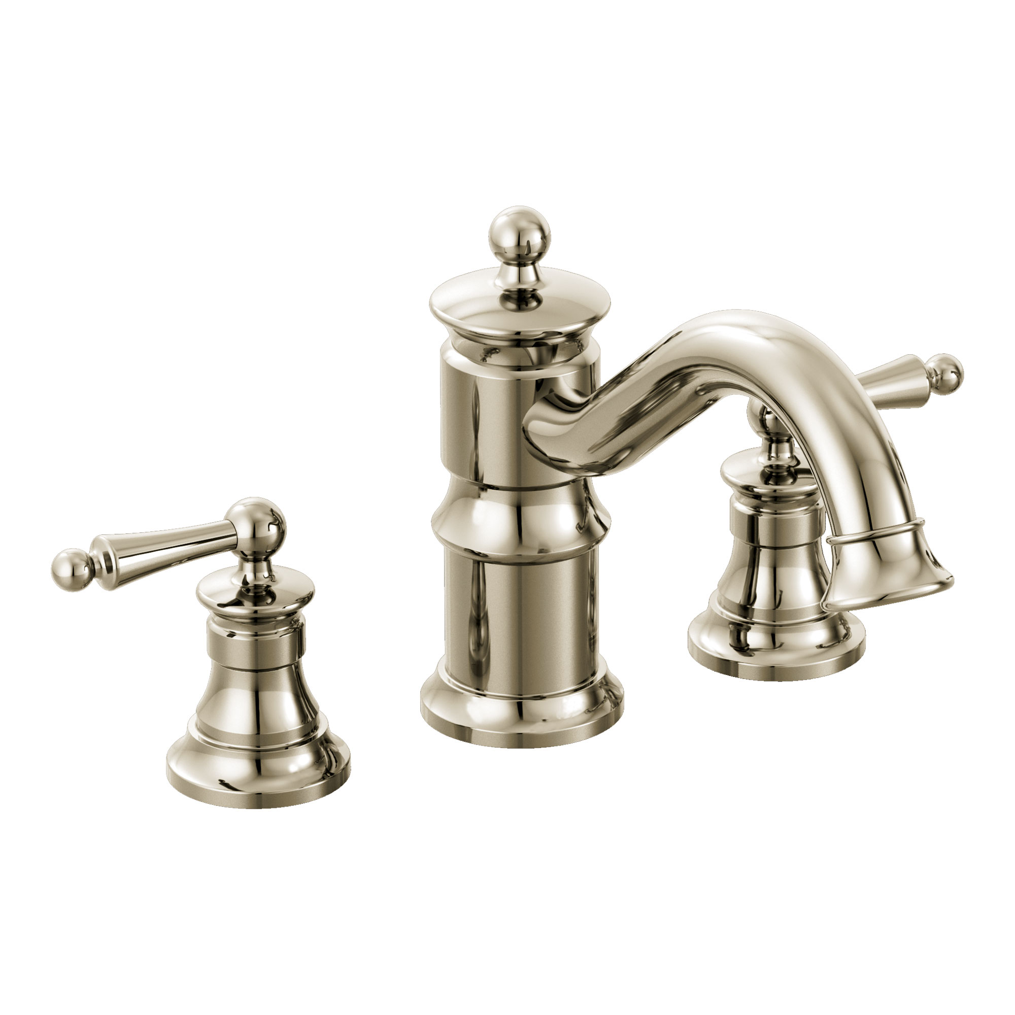 Waterhill Two-Handle High Arc Roman Tub Faucet - Image 3
