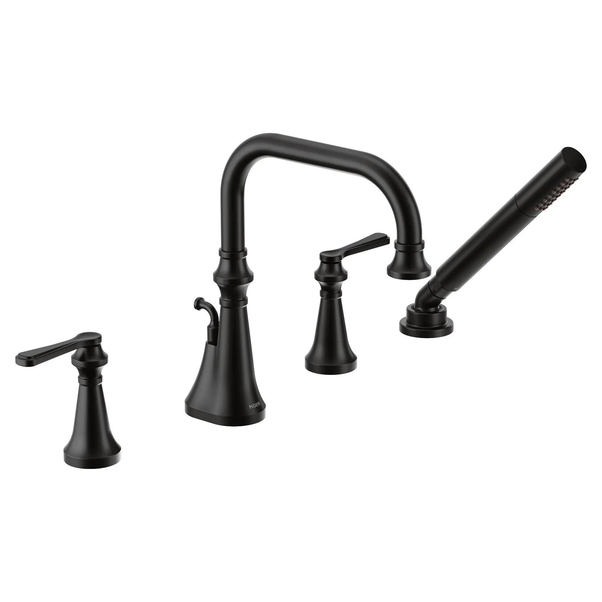Colinet Two-Handle High Arc Roman Tub Faucet - Image 4