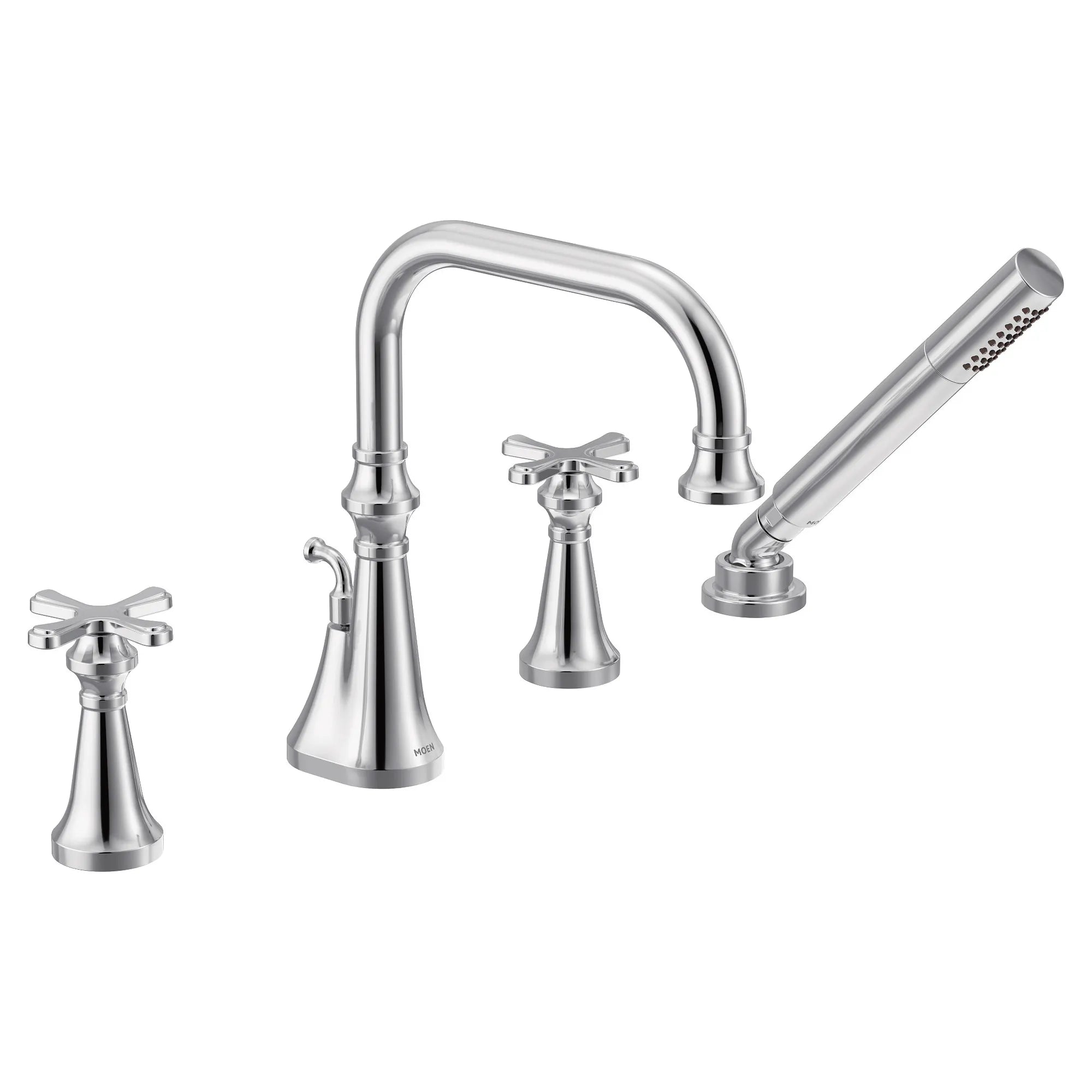 Colinet Two-Handle High Arc Roman Tub Faucet - Image 2