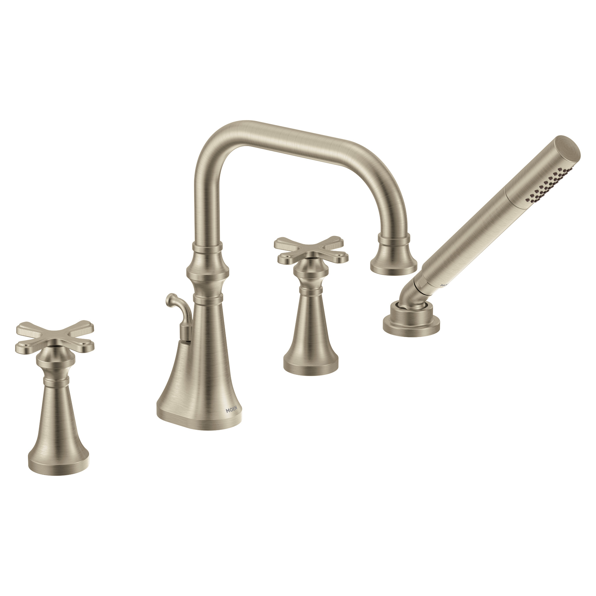 Colinet Two-Handle High Arc Roman Tub Faucet - Image 5
