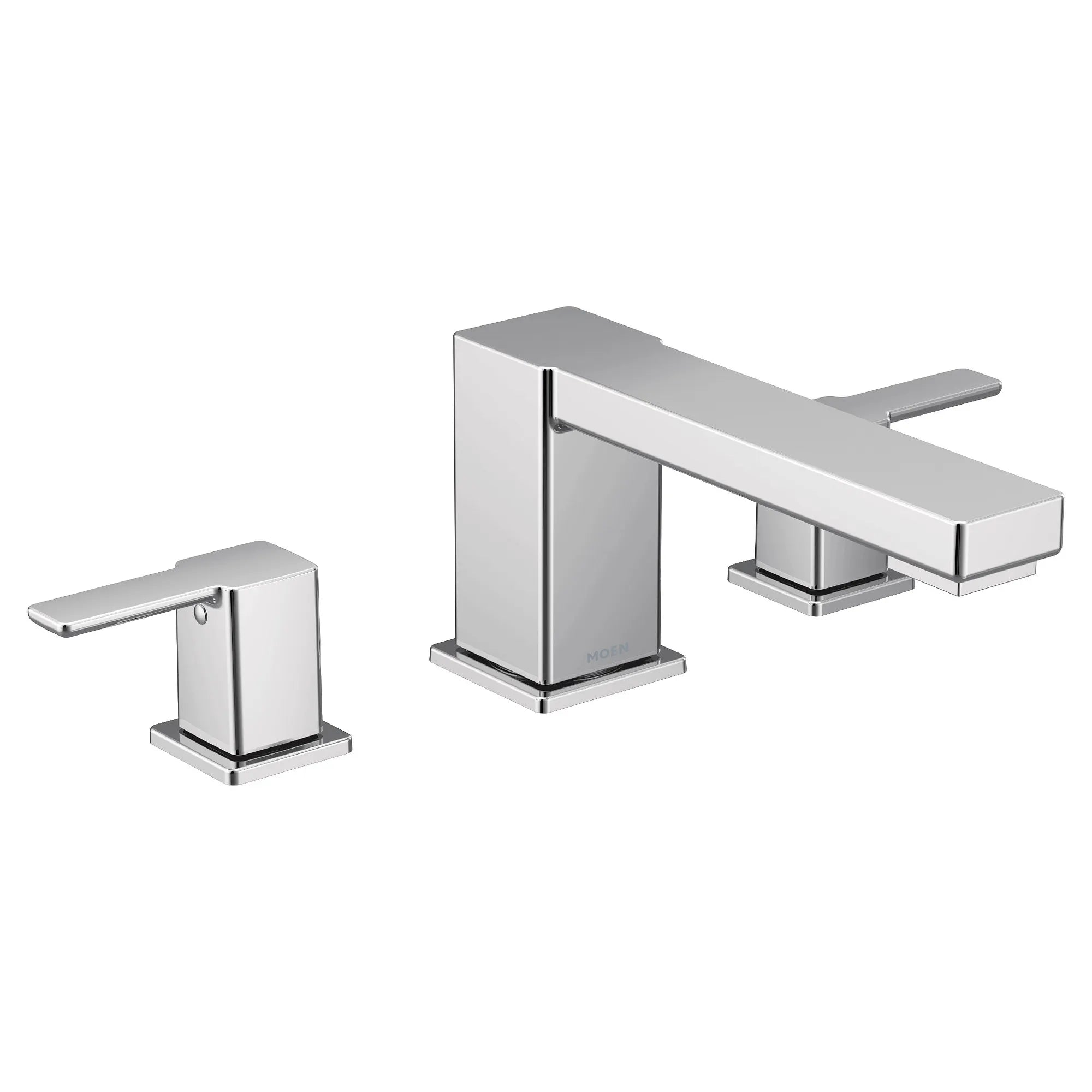 90 Degree Two-Handle High Arc Roman Tub Faucet - Image 2