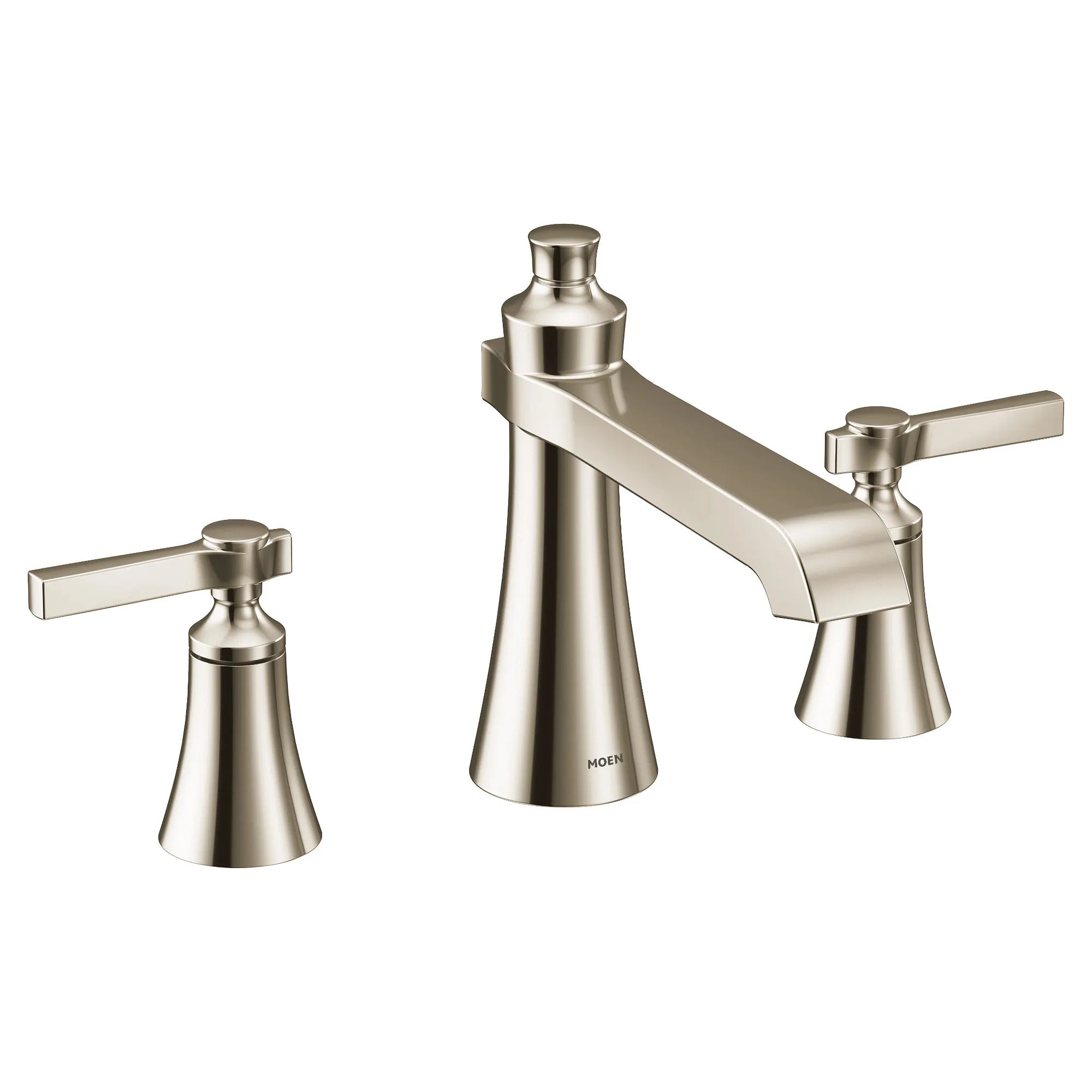 Flara Two-Handle High Arc Roman Tub Faucet - Image 4
