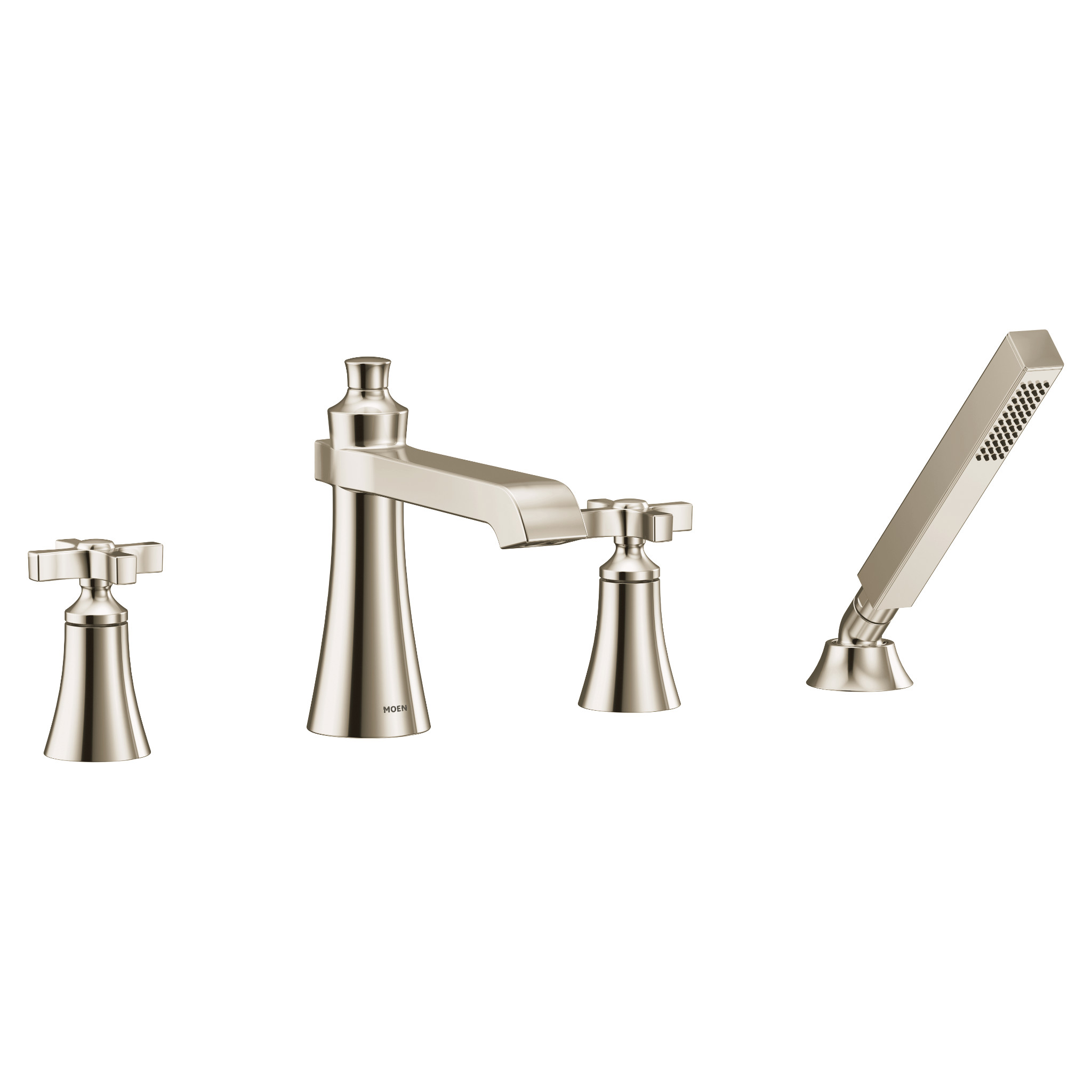 Flara Two-Handle High Arc Roman Tub Faucet - Image 3