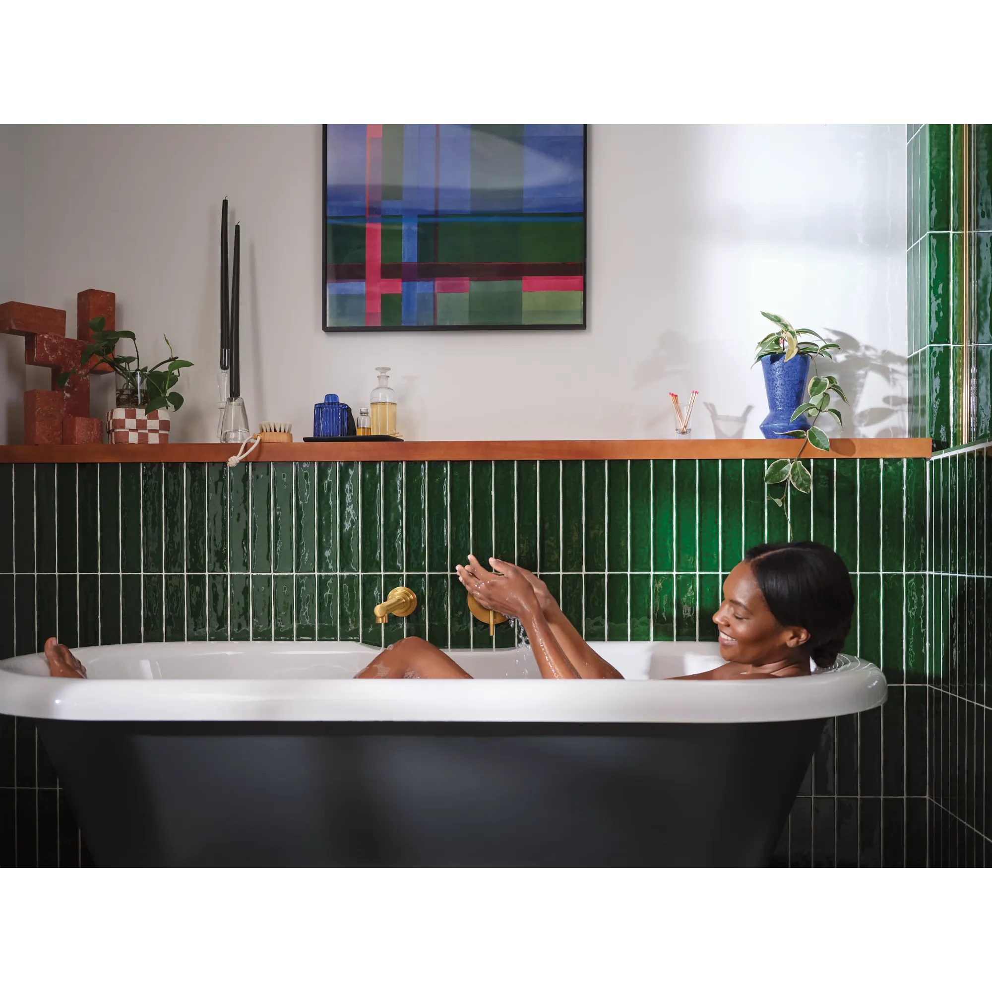 Align One-Handle Non Diverter Wallmount Tub Filler - Image 19