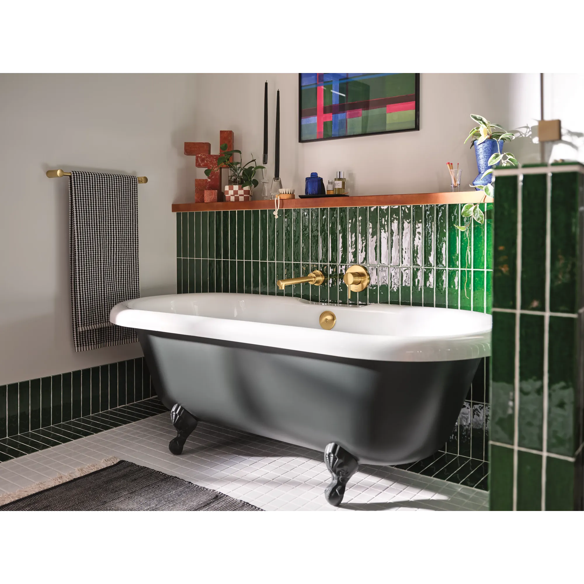 Align One-Handle Non Diverter Wallmount Tub Filler - Image 12
