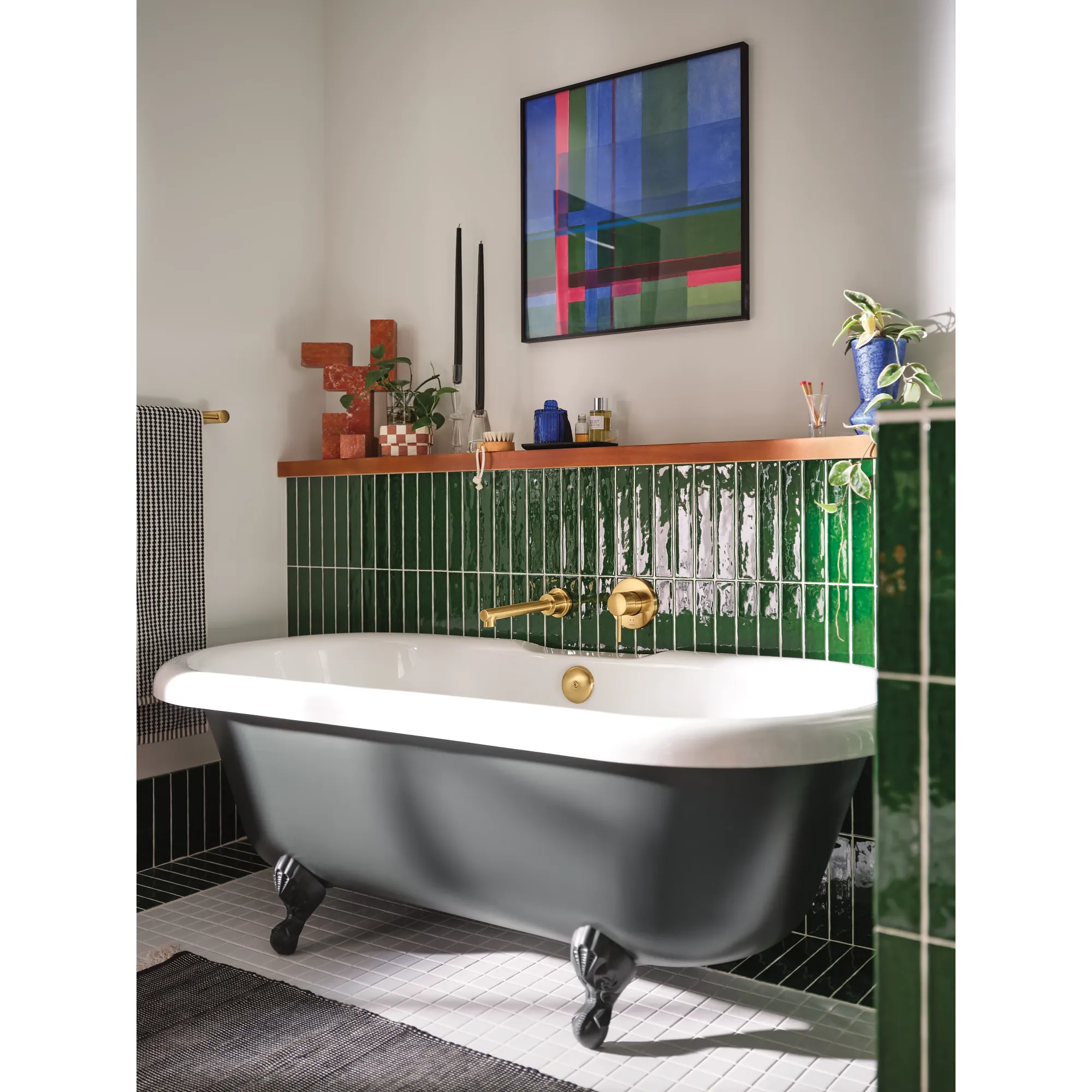 Align One-Handle Non Diverter Wallmount Tub Filler - Image 13