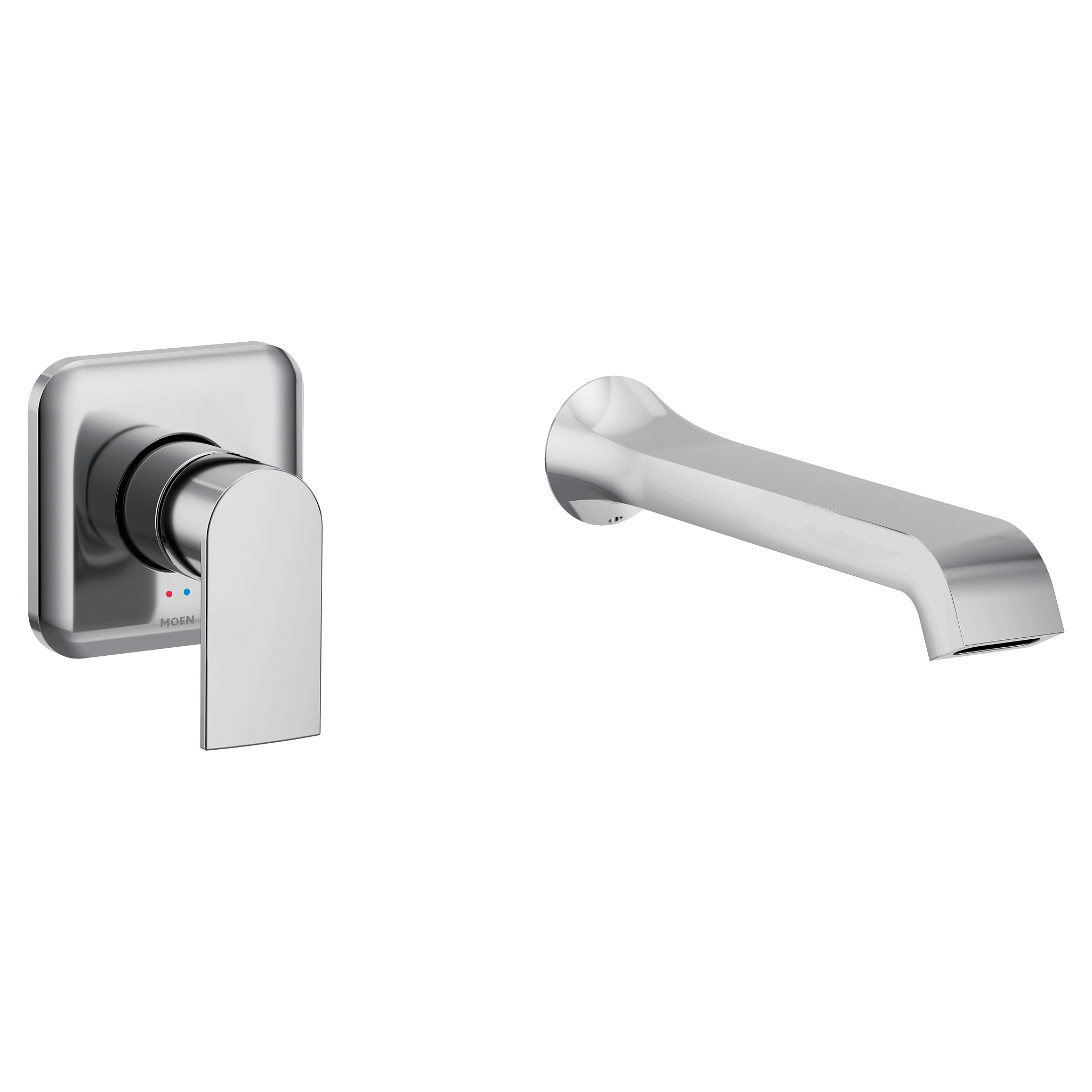 Genta LX One-Handle Non Diverter Wallmount Tub Filler