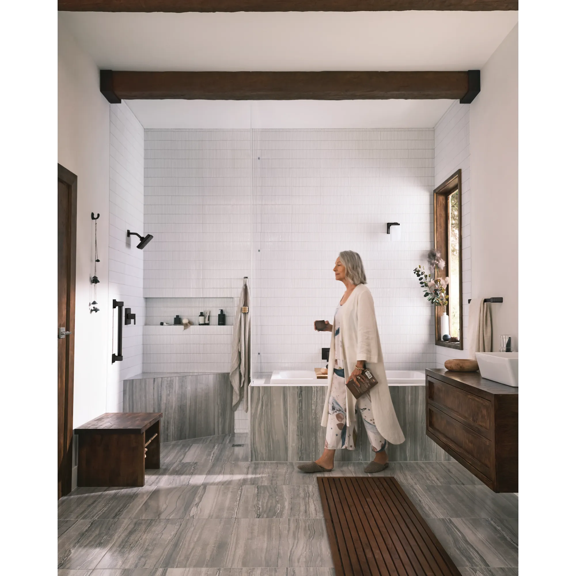 90 Degree One-Handle Non Diverter Wallmount Tub Filler - Image 12