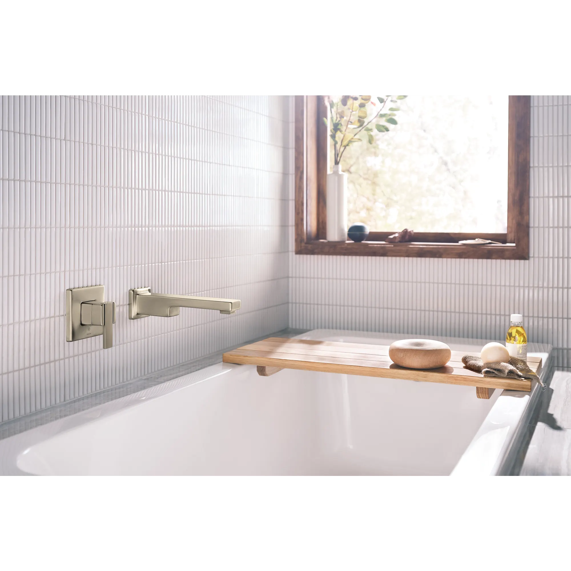 90 Degree One-Handle Non Diverter Wallmount Tub Filler - Image 22
