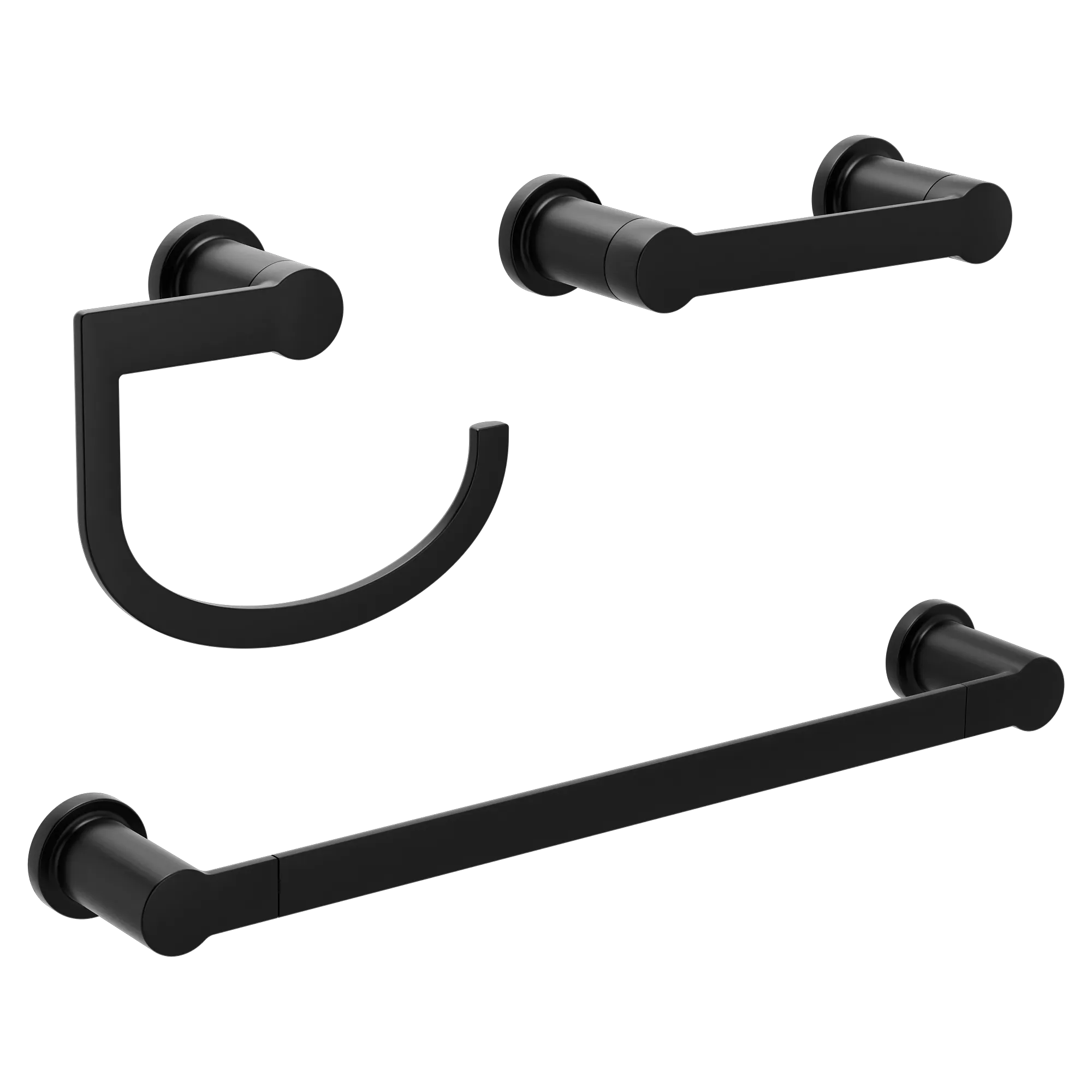 Rinza Pivoting Paper Holder Towel Bar Towel Ring - Image 2