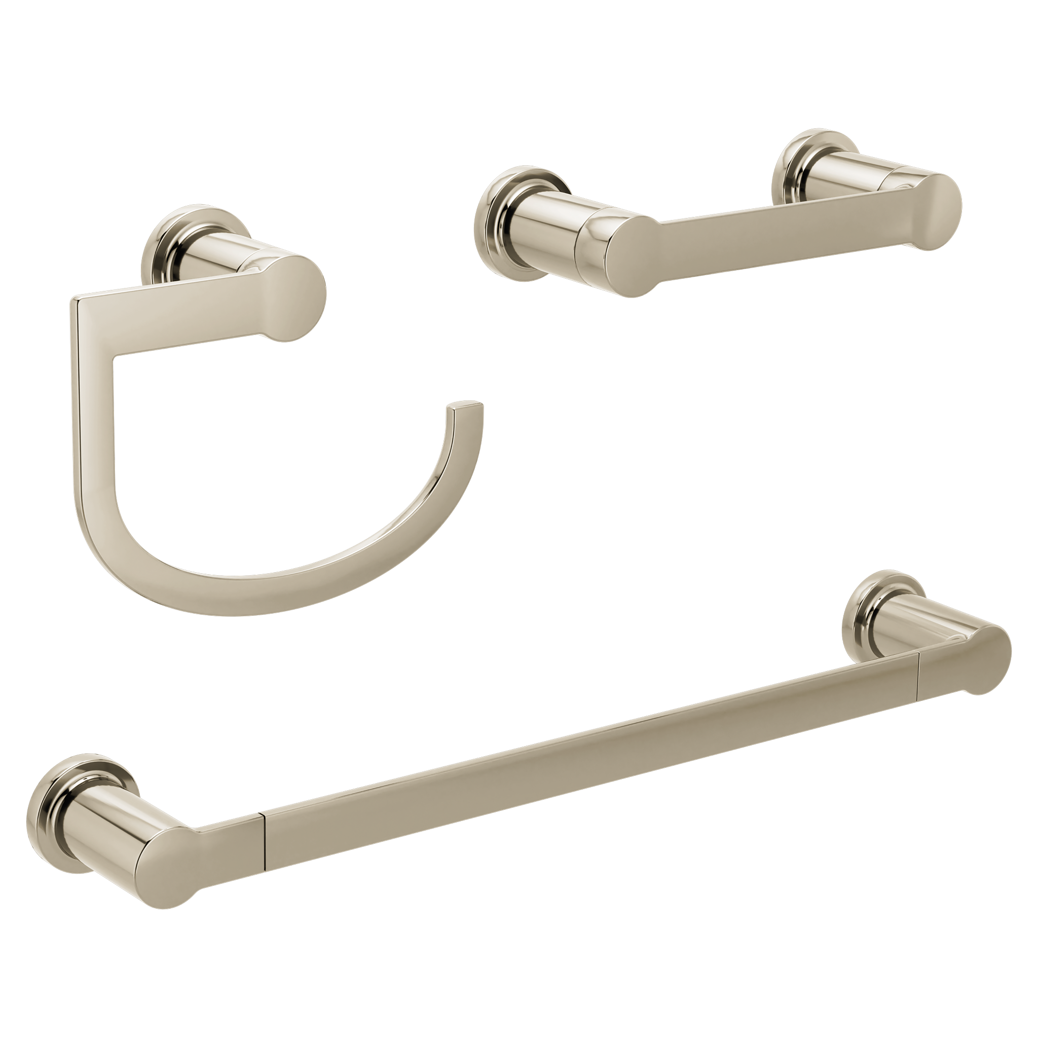 Rinza Pivoting Paper Holder Towel Bar Towel Ring - Image 5